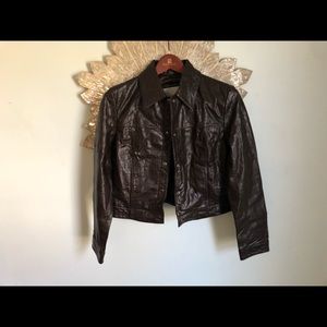 Nine West leather jacket
